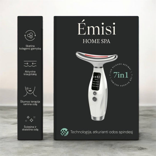 1+2 Корейские маски для лица в ПОДАРОК 🎁 Моделирующий лицо LED-прибор “Emisi”