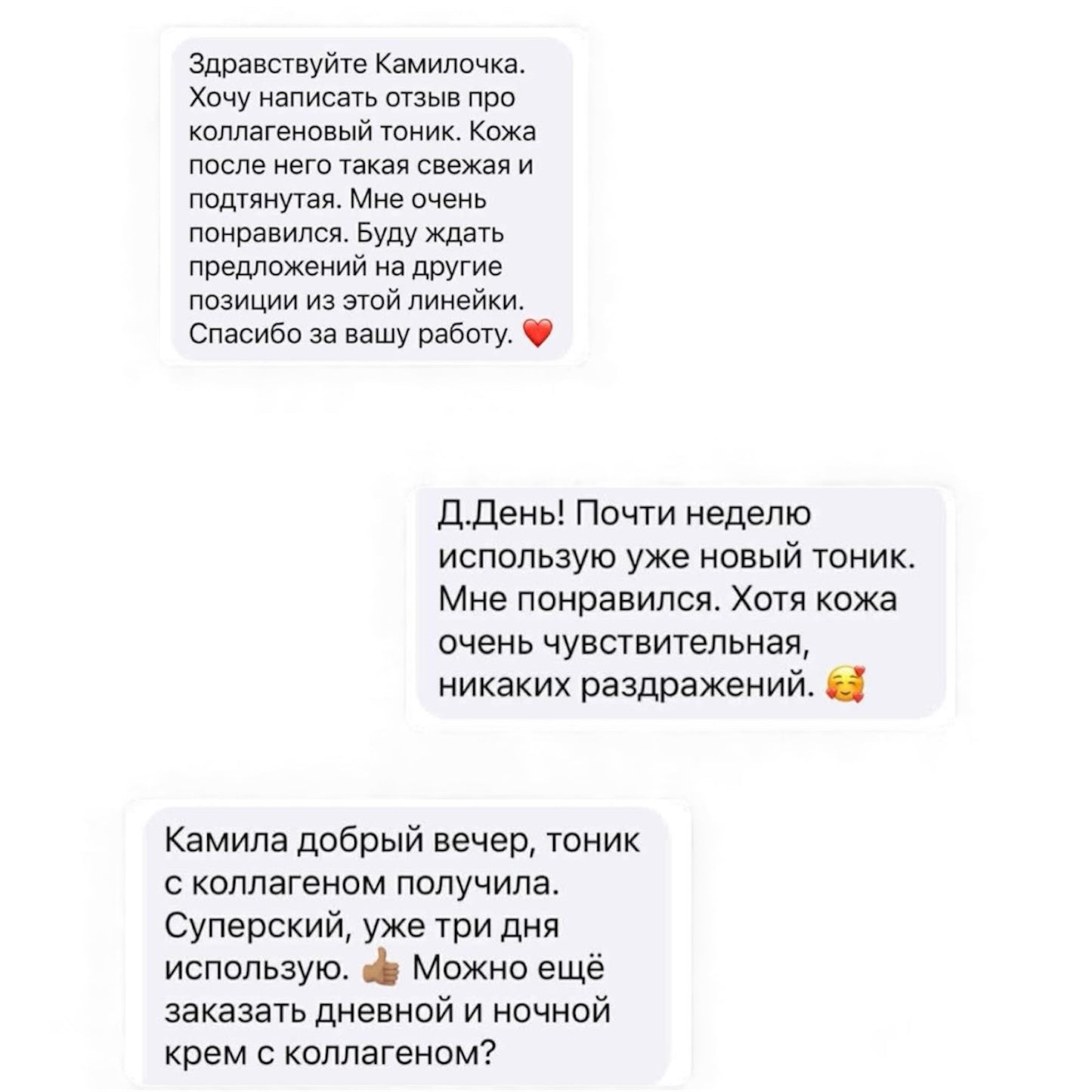Inventia nomierinošais toneris ar kolagēnu