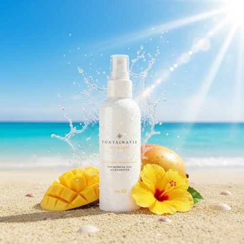Barojošs iedeguma pastiprinātājs 150 ml FONTAINAVIE SUN &amp; CARE