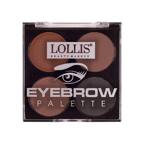 LOLLIS uzacu ēnu palete - 02 - 16g