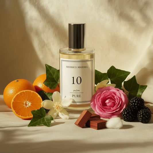 PURE 10 духи для женщин – стимулирующий и сладкий аромат