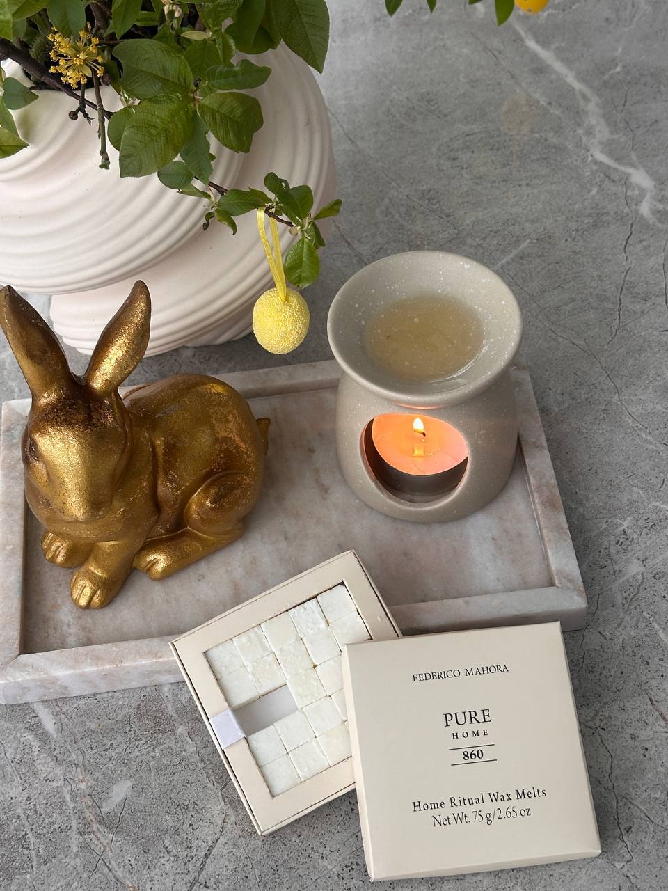 Aromātiskais vasks HOME RITUAL sievietēm 860 (75 g)