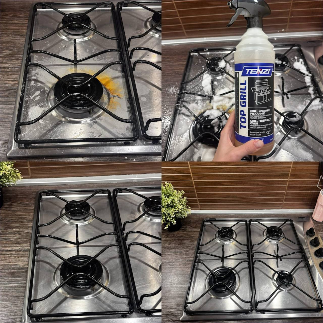 Cepeškrāsns un grila tīrīšanas līdzeklis TENZI Top Grill, 1 l.