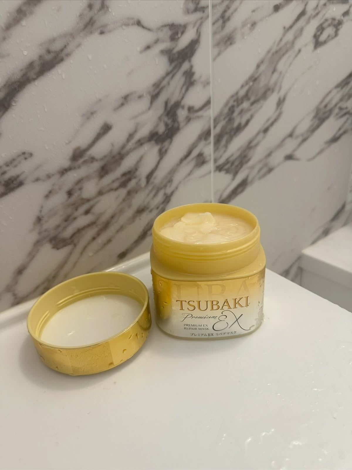 Shiseido – TSUBAKI Premium восстанавливающая маска для волос, 180г