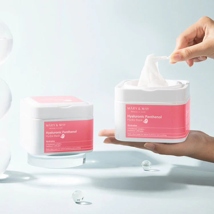Mary & May Hyaluronic Panthenol Hydra Mask (30 шт.)