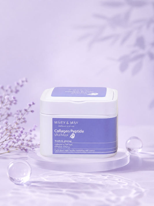 Mary & May Collagen Peptide Vital Mask (30 шт.)